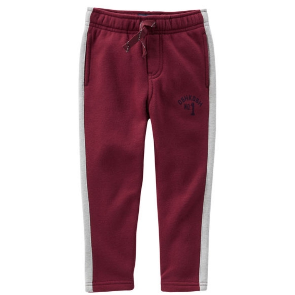 Oshkosh boy's maroon athletic pants size 10